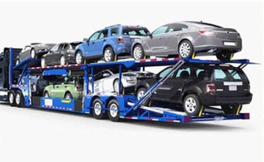 2 Axles Car Carrier Transport Truck Trailer for Sale