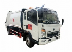 Sinotruk HOWO 4X2 Garbage Compactor Truck 3 Tons Garbage Truck