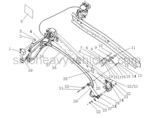 SINOTRUK HOWO CABIN PARTS CATALOG TILTING EQUIPMENT PARTS LIST