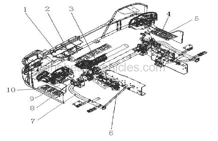 HOWO SINOTRUK PARTS CATALOG FRONT BUMPER